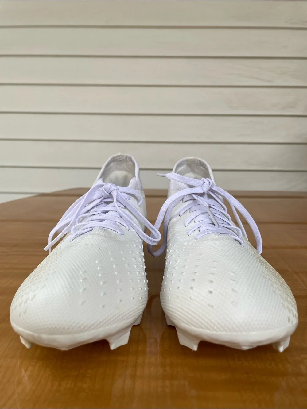 Adidas Predator Accuracy 3 White Lace Up Soccer Cleats Size 7 Mens Outdoor